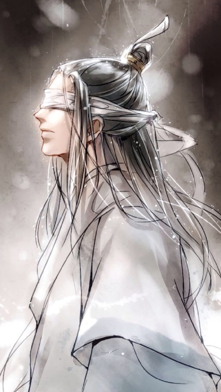 蒙眼古風(fēng)美男子手機(jī)壁紙圖集，超帥的古風(fēng)圖片