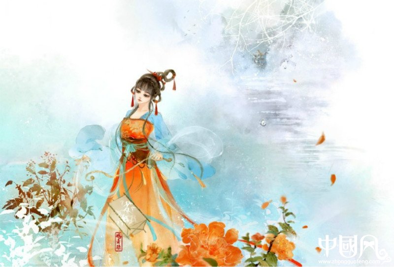 迷人的古風(fēng)圖片女子，超美古風(fēng)女子圖集(47張)