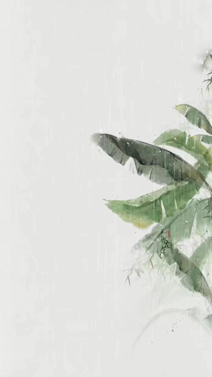 雨天小清新壁紙圖集，好有意境的唯美古風(fēng)圖片