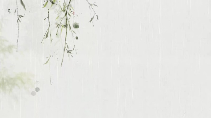 雨天小清新壁紙圖集，好有意境的唯美古風(fēng)圖片
