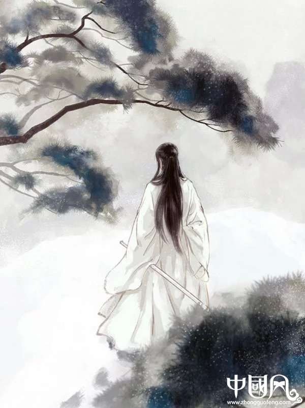 10張背影古風圖片，一襲背影耐人尋味