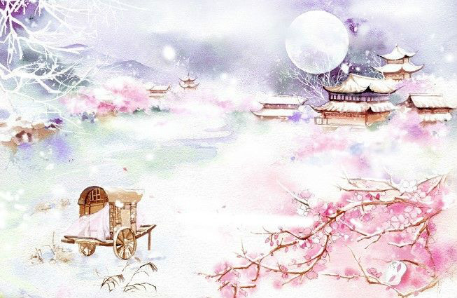 十款唯美背景古風圖片：穿越千年夢回朝