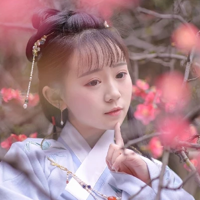 可愛漢服女生頭像，唯美古風(fēng)真人頭像