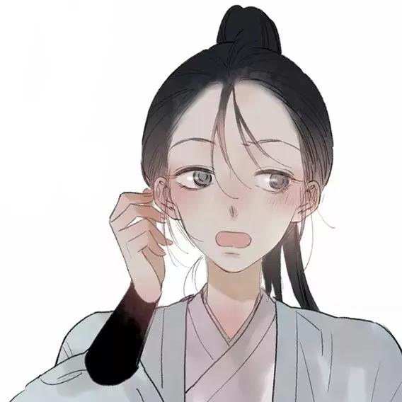 卡通情侶古風頭像，萌化動人心！