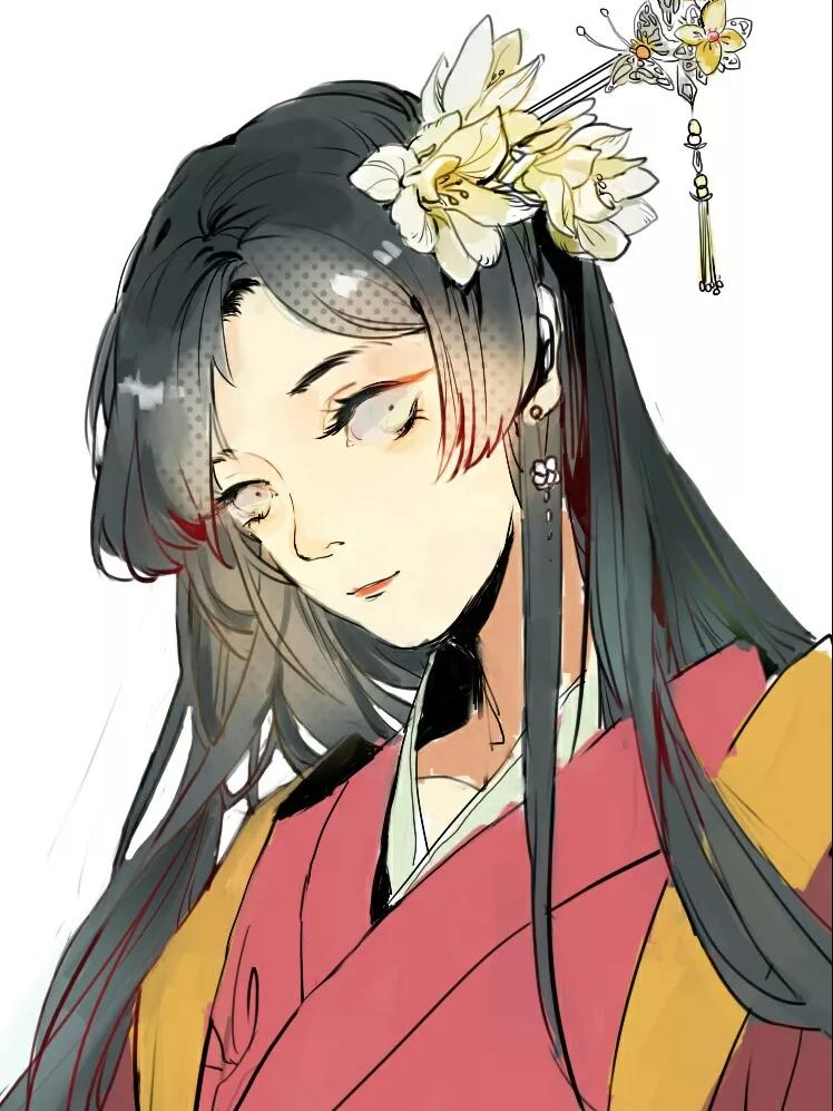 卡通情侶古風頭像，萌化動人心！