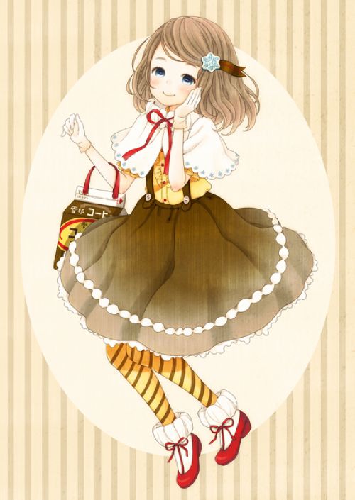 4款萌系插畫圖片，笑口常開！