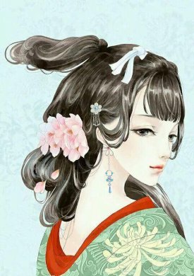 唯美古風圖片：我亦逢場作戲人，紅顏為誰美