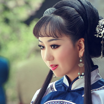 古典雅韻的女生頭像，唯美古風(fēng)真人頭像