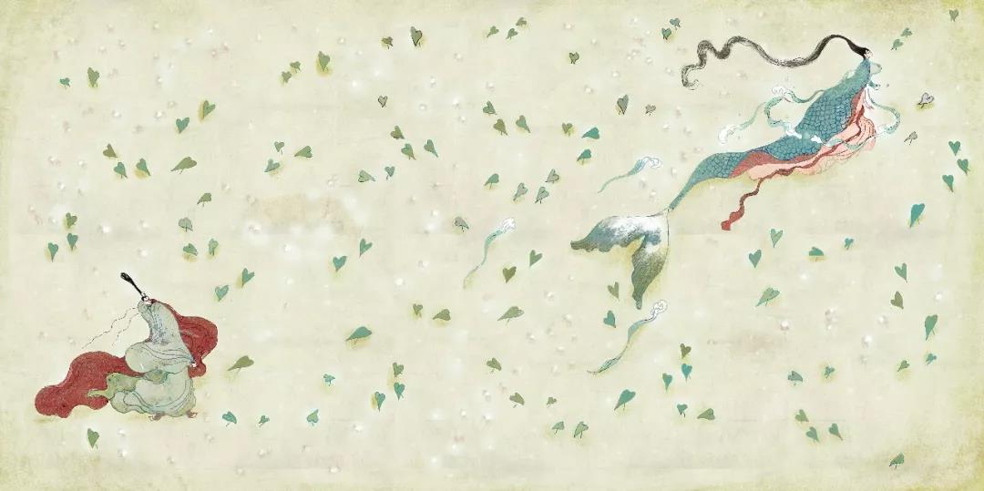 《洛神賦》繪本插畫，最美的中國式愛情！