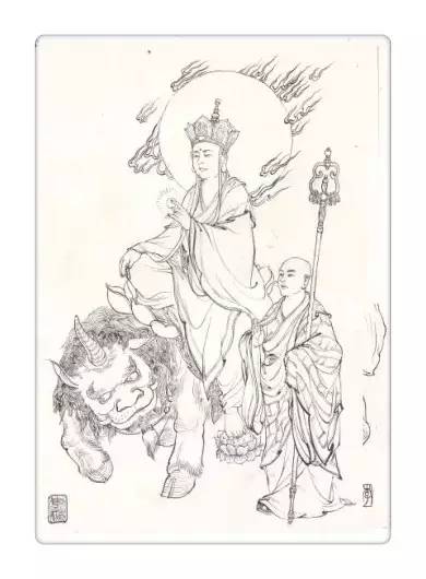 致敬經(jīng)典《西游記》，傳統(tǒng)文化手繪插畫