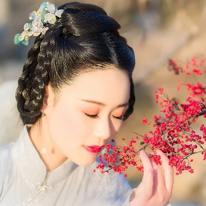 優(yōu)雅冰雪美人古風頭像，唯美古風真頭像