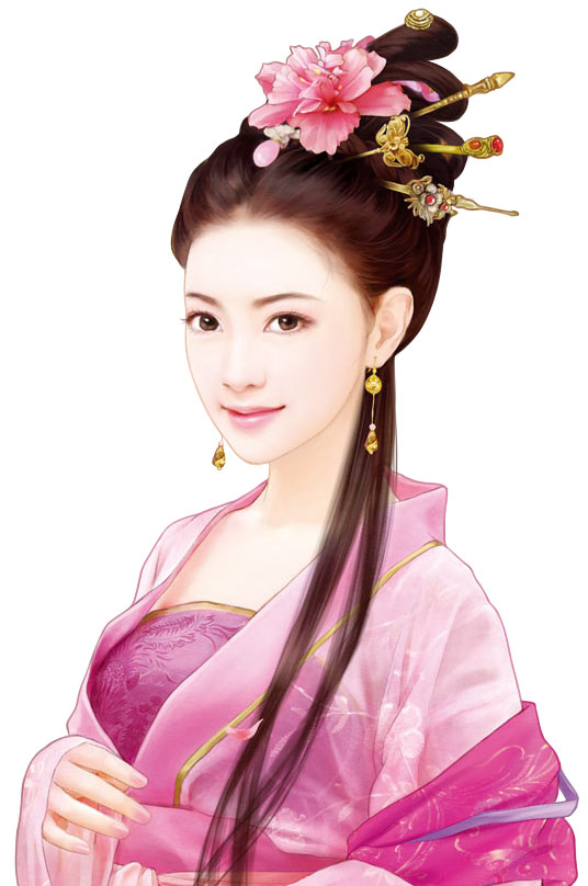 古風(fēng)中國風(fēng)人物插畫，五款唯美古風(fēng)人物圖片