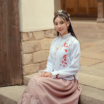 漢服清新女生頭像，唯美古風(fēng)真人頭像
