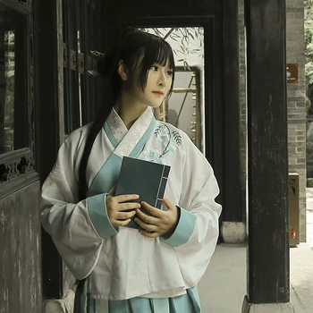 文藝復古風漢服女生頭像，唯美古風真人頭像