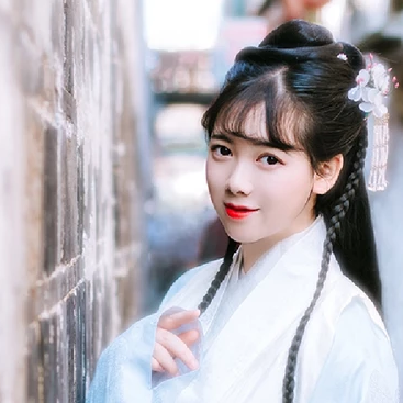 淡雅女生頭像，唯美古風(fēng)真人頭像