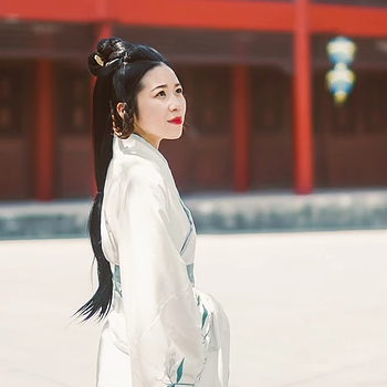 優(yōu)雅白衣女子頭像，唯美古風(fēng)真人頭像