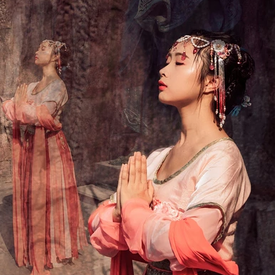 浮世年華少女頭像，唯美古風(fēng)真人頭像