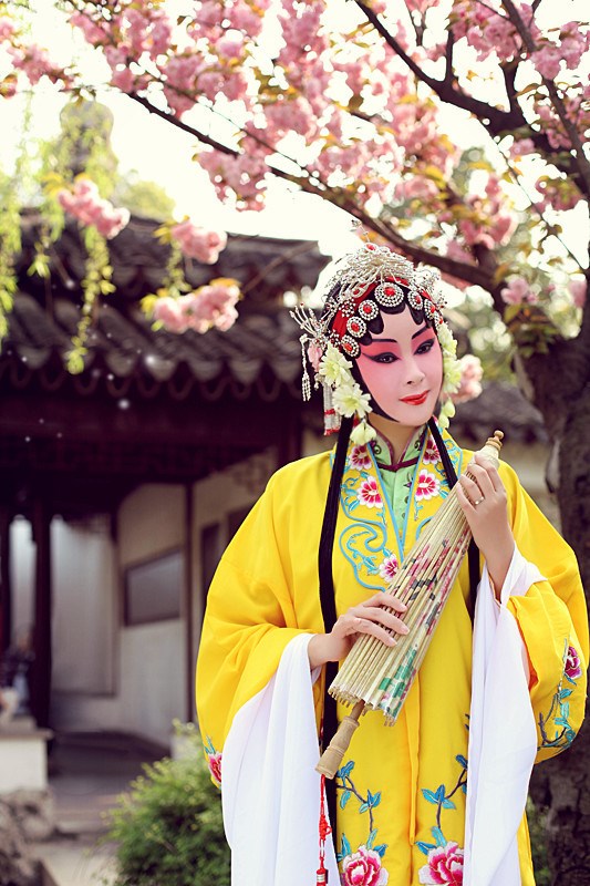 唯美古風句子，《相見歡》詞句偶遇京劇
