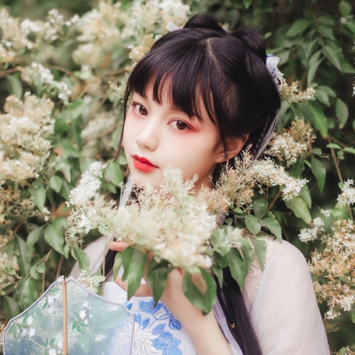 古裝水靈清秀女生頭像，唯美古風(fēng)頭像