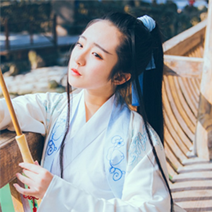 漢服美女慧質(zhì)蘭心古風(fēng)頭像，好看的女生qq頭像