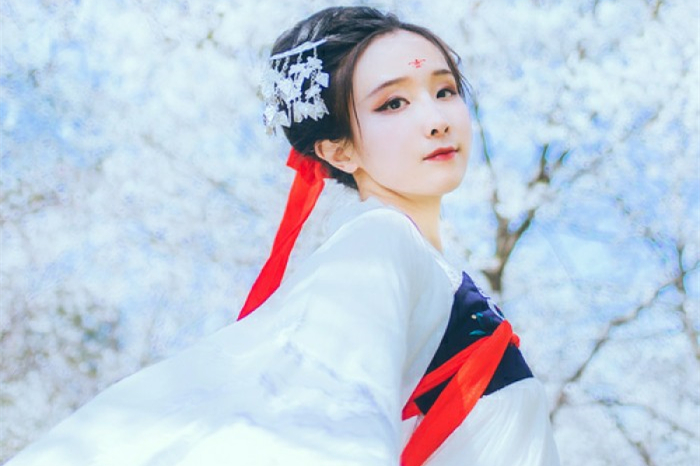 花容月貌古風女子頭像，秀雅中國風qq頭像