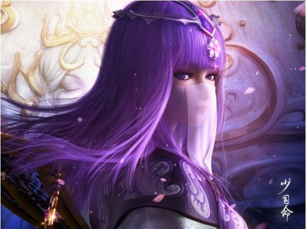 中國(guó)風(fēng)武俠國(guó)漫《秦時(shí)明月》少司命圖片
