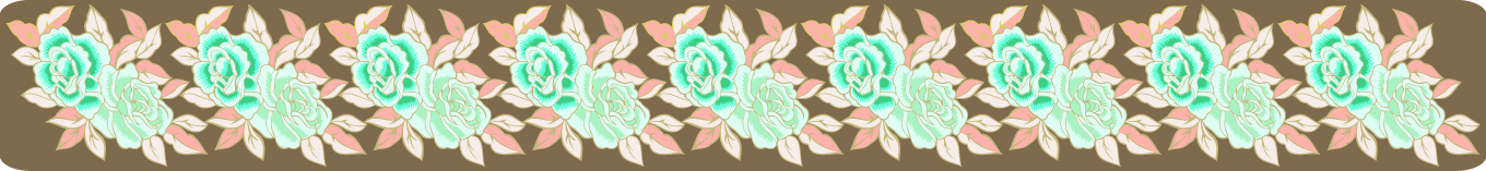 中國傳統(tǒng)刺繡月季花圖案，矢量素材