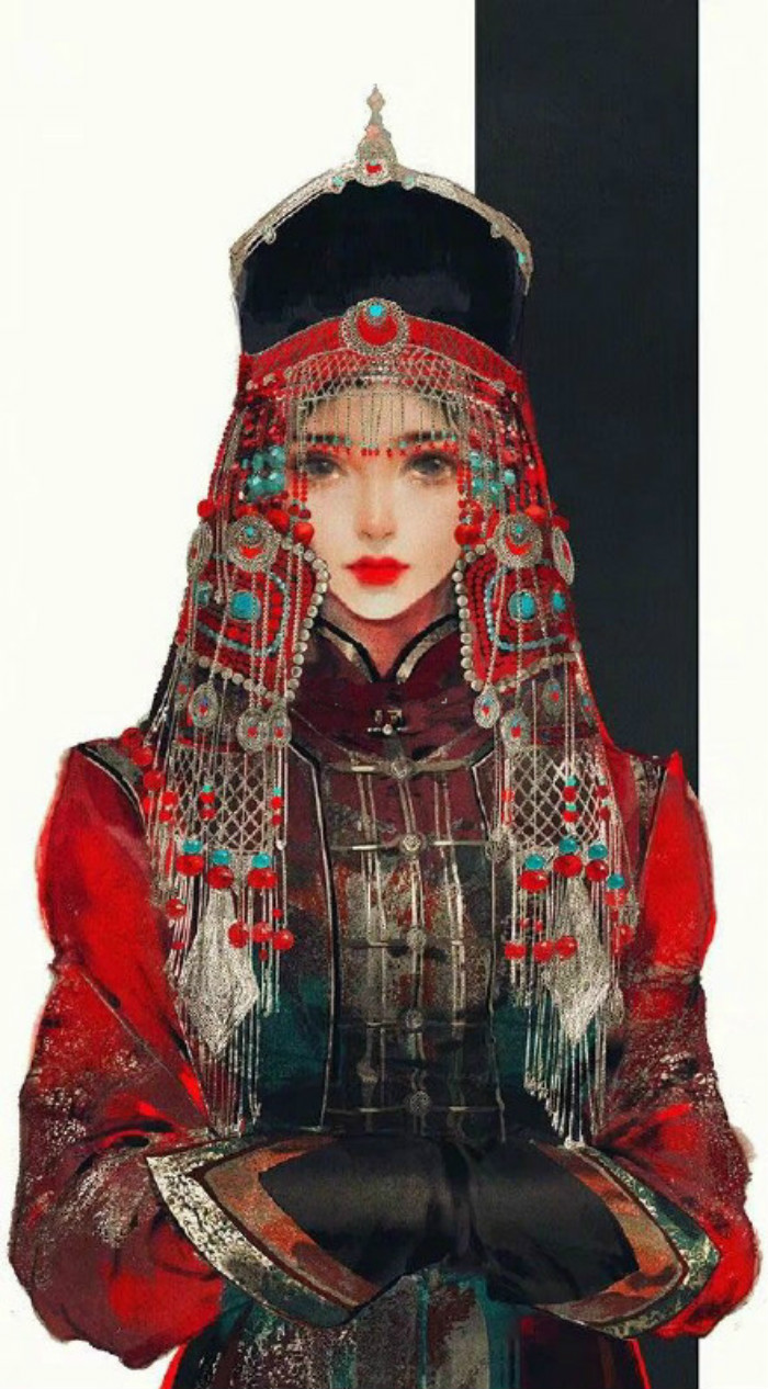 唯美有意境的古風(fēng)圖片，紅顏知己甚是惹人喜愛