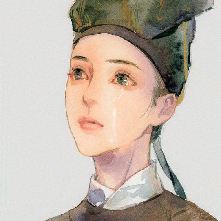 驚艷的手繪古風(fēng)頭像，古風(fēng)水彩美人頭像圖集