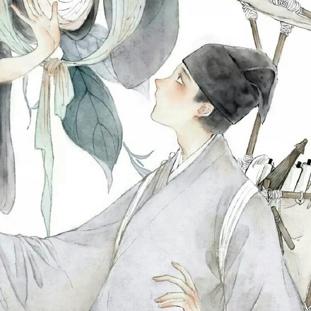 唯美浪漫的古風情侶頭像，情侶頭像古風一男一女
