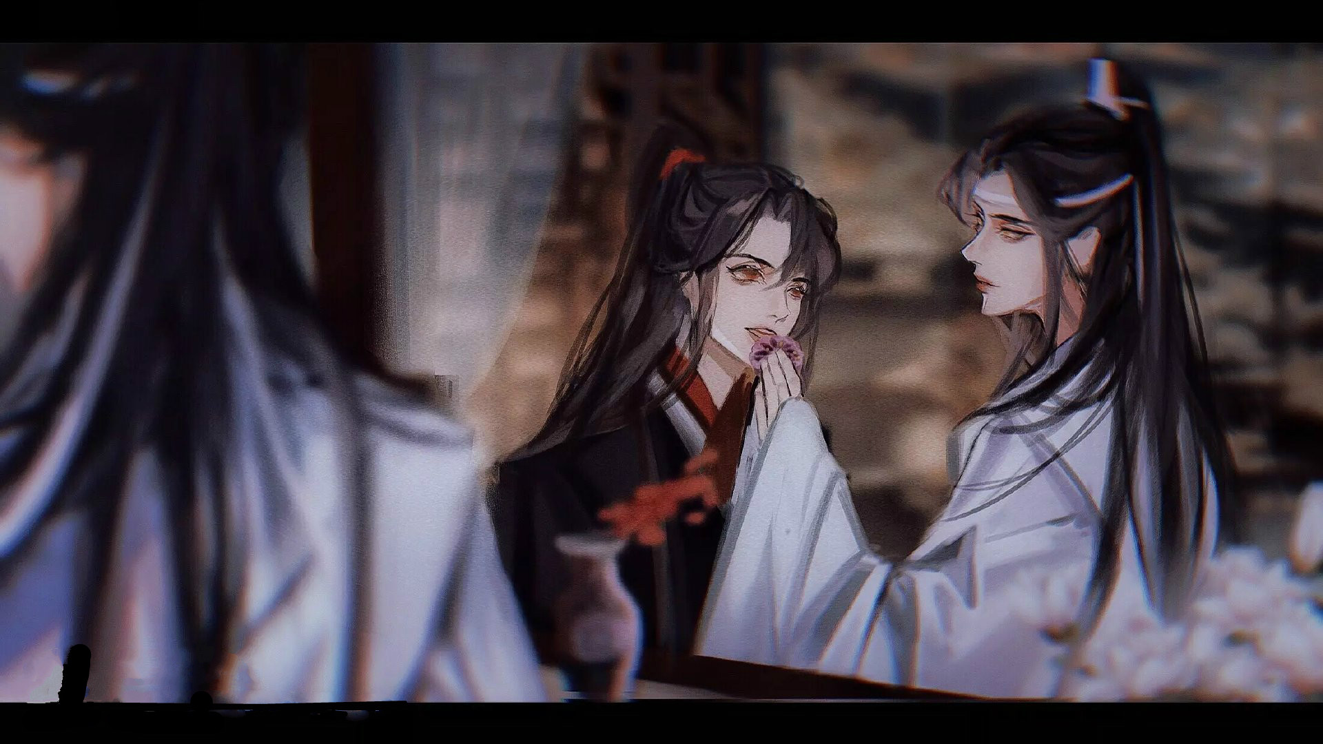 高清魔道祖師人物忘羨圖片，魏無羨藍(lán)忘機古風(fēng)人物圖集